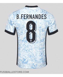 Günstige Portugal Bruno Fernandes #8 Auswärtstrikot EM 2024 Kurzarm